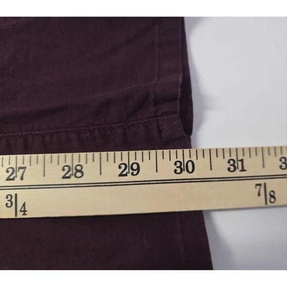 Travis Mathew Mens Size 32 Burgundy‎ Red Chino Pants - Picture 13 of 13